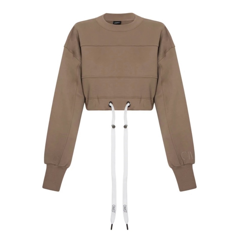 🛑🛑🛑OMST JADE CROPPED SWEATSHIRT - Picture 3 of 12
